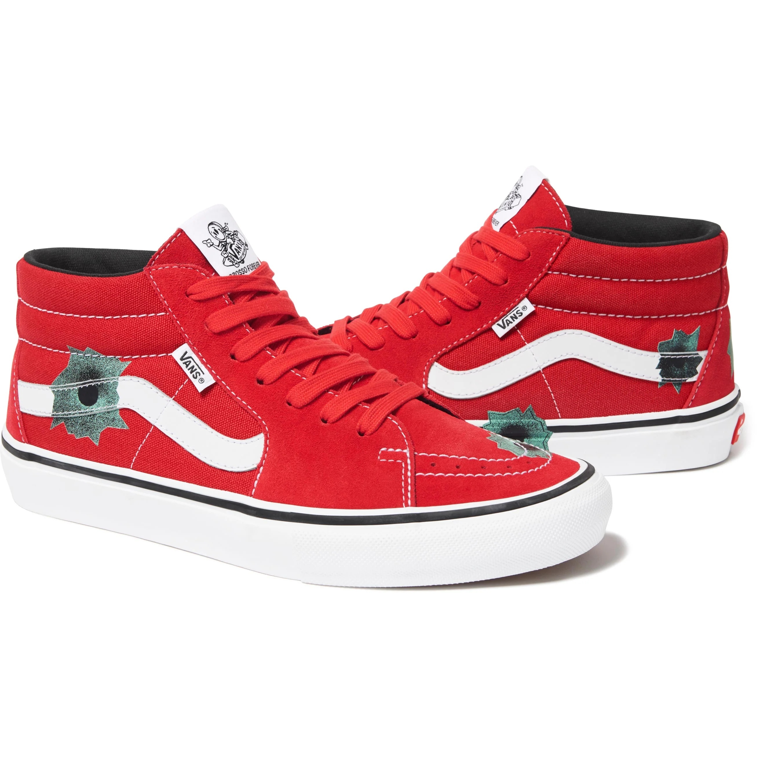 Supreme®/Vans®/Nate Lowman Skate Grosso Mid